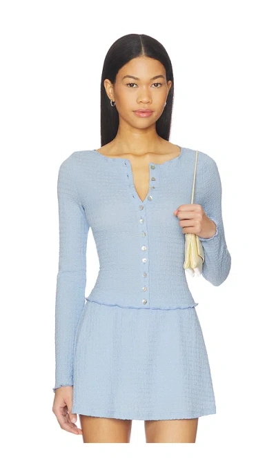 Lisa Says Gah Summer Top In Blue