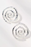 Lisa Says Gah Vortex Swirl Earrings In Metallic