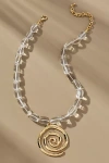 Lisa Says Gah Vortex Swirl Necklace In Gold