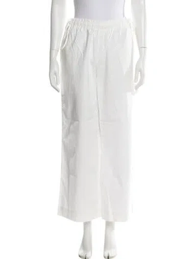 Pre-owned Lisa Says Gah Wide Leg Pants W/ Tags In White