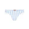 Lisa The Label Blue La La Lady Knickers Gingham In Blue