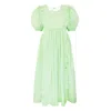 Lisa The Label Green Cafe Society The Lady Dress In Green