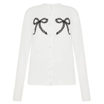 Lisa The Label Women's Angel Baby Love Cardi In White