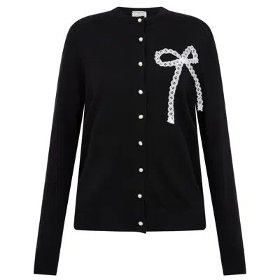 Lisa The Label Women's Black Angel Baby Love Cardi