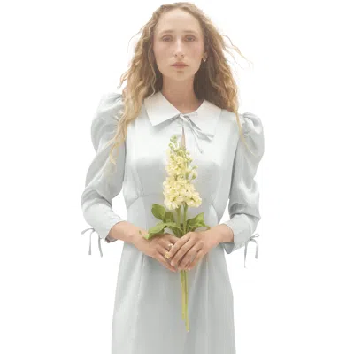 Lisa The Label Women's Blue French Maid Dress