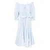 Lisa The Label Women's Blue La La Pyjama Babydoll Dress In Blue