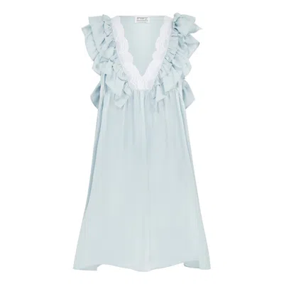 Lisa The Label Women's Blue Teardrop Dress