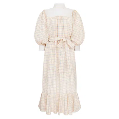 Lisa The Label Women's Brown Romanticism Reborn Miss Rose Dress