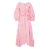 Lisa The Label Women's Pink / Purple Romanticism Reborn The Countess Dress In Pink
