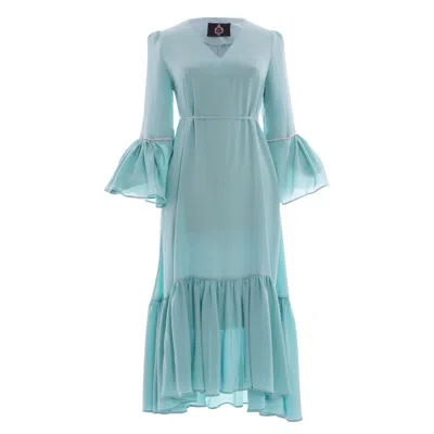 Lisa The Label Women's Green Peggy Guggenheim Dress