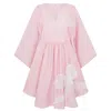 Lisa The Label Women's Pink / Purple Angel Baby Lisa Dress In Pink/purple