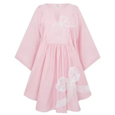Lisa The Label Women's Pink / Purple Angel Baby Lisa Dress In Pink/purple
