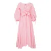 Lisa The Label Women's Pink / Purple Romanticism Reborn The Countess Dress In Pink/purple