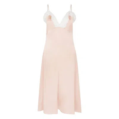 Lisa The Label Women's Pink Rosie Slip Dress
