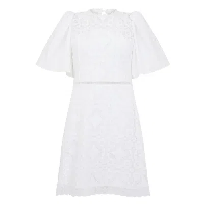Lisa The Label Women's White Angel Baby Valentine Heart Dress