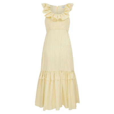 Lisa The Label Women's Yellow / Orange Angel Baby Adore Dress In Yellow/orange