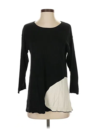 Pre-owned Lisa Todd 3/4 Sleeve T-shirt In Black