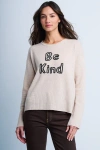 Lisa Todd Be Kind Sweater In Brown