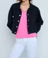 Lisa Todd Beat Goes On Bomber In Black In Blue