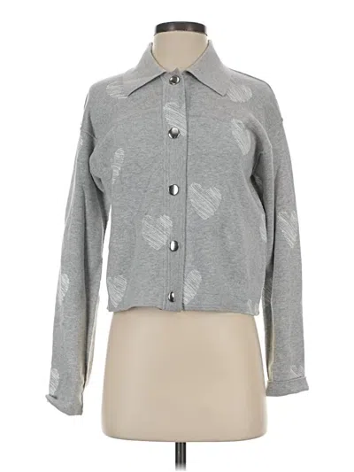 Pre-owned Lisa Todd Cardigan Sweater In Gray
