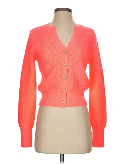 Pre-owned Lisa Todd Cardigan Sweater In Orange