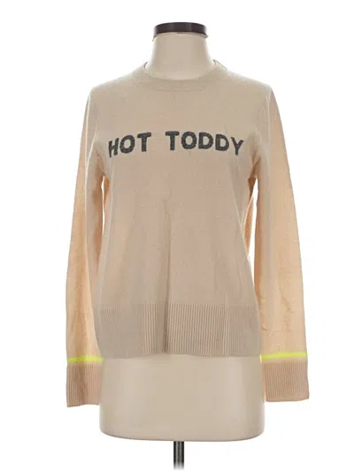 Pre-owned Lisa Todd Cashmere Pullover Sweater In Brown