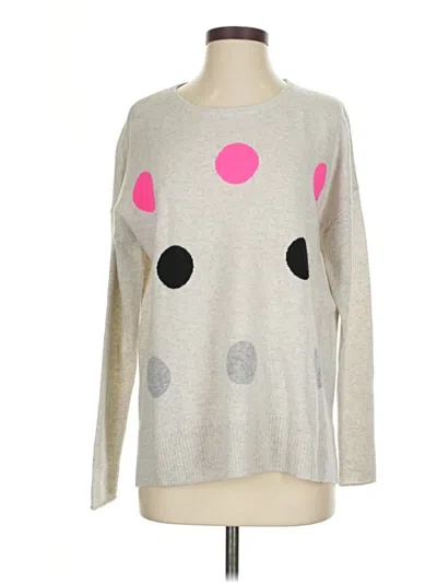 Pre-owned Lisa Todd Cashmere Pullover Sweater In Gray