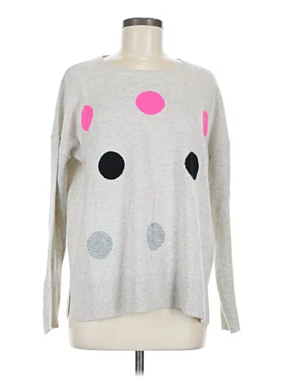 Pre-owned Lisa Todd Cashmere Pullover Sweater In Gray