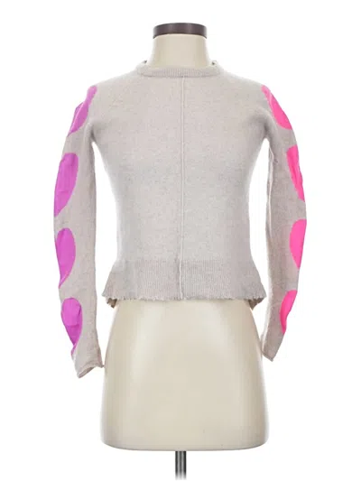 Pre-owned Lisa Todd Cashmere Pullover Sweater In Pink