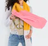 Lisa Todd Color Crush Scarf In Mustard/pink