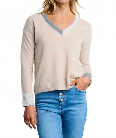 Lisa Todd Color Wheel Sweater In Latte Caramel In Neutral