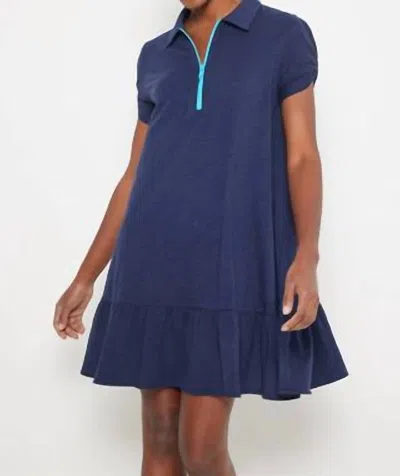 Lisa Todd Courtside Dress In Navy In Blue