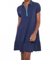 Lisa Todd Courtside Dress In Navy In Blue