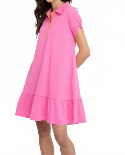 Lisa Todd Courtside Dress In Passion In Pink