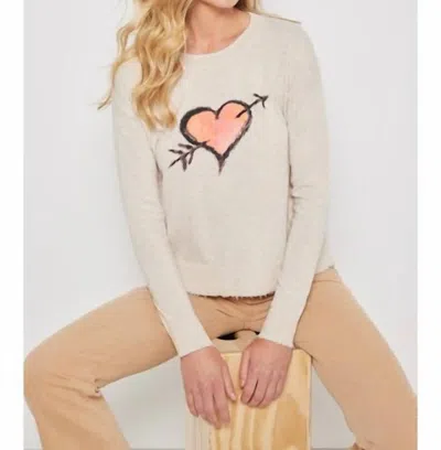 Lisa Todd Cupids Bow Sweater In Almond