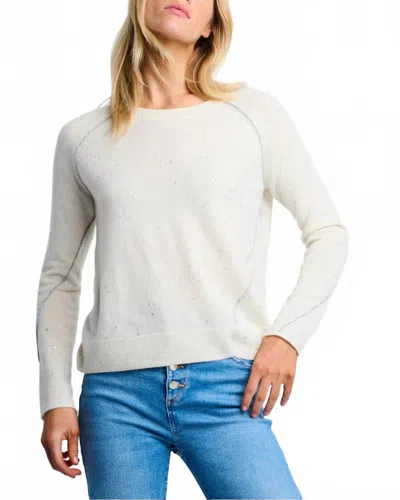 Lisa Todd Diamond Dust Top In Winter White In Neutral