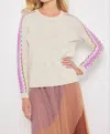 Lisa Todd Double Vision Sweater In Almond