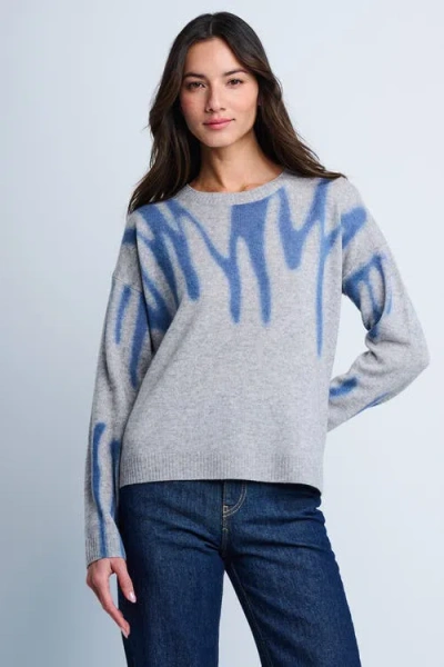 Lisa Todd Freeform Sweater In Gray