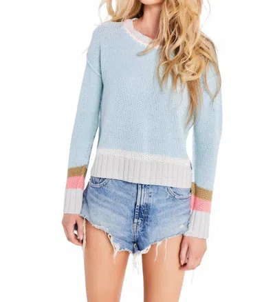 Lisa Todd Hot Pursuit Sweater In Aqua In Blue