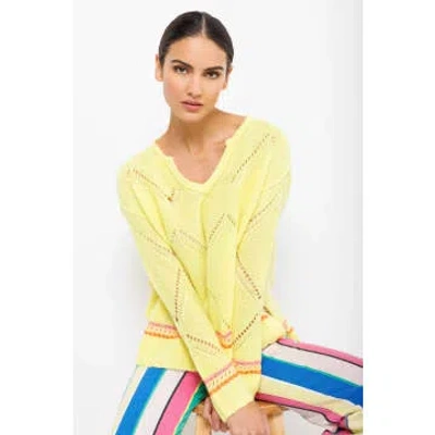 Lisa Todd Limelight Summer Softie Cashmere Sweater In Multi