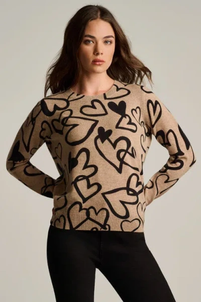 Lisa Todd Love Cashmere Heart Sweater In Neutral