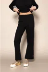 Lisa Todd Love Front Pant In Black In Black
