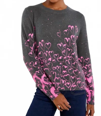 Lisa Todd Love Spiral Sweater In Shale In Gray