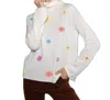 Lisa Todd Lucky Charms Sweater In Winter White In White