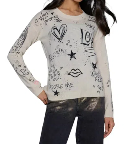 Lisa Todd Messenger Top In Frosting