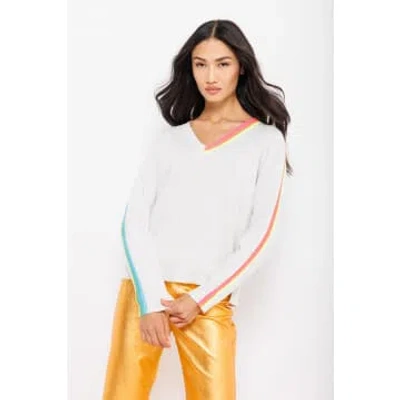 Lisa Todd Mineral Colour Code Jumper In White