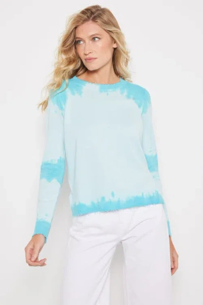 Lisa Todd Not A Faze Sweater In Aqua