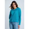 Lisa Todd Open For Love Cashmere Sweater In Blue