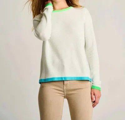Lisa Todd Perfect Pair Sweater In Cream Multi In White