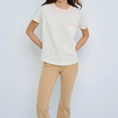 Lisa Todd Pick Me Up Crew Neck Tee In Puff